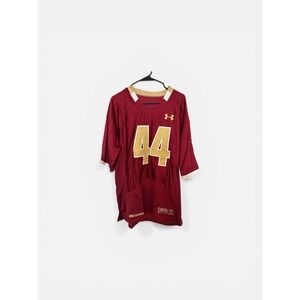 Under Armour Boston College Eagles Football Jersey Maroon Gold Mens Medium